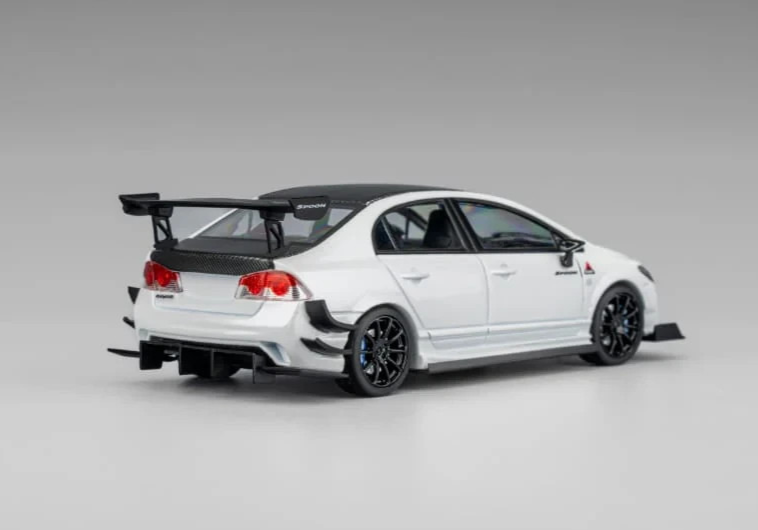 MT 1/64 Metal HONDA CIVIC FD2 SPOON Sport W/Interior/Engine Model