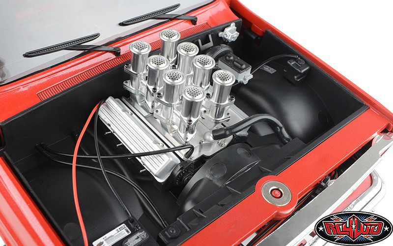 美品★【RC4WD製★Blazer & K10 V8エンジンベイ RC4WD 1/10 CHEVY BLAZER V8 ENGINE BAY K10 Scale Motor #Z-S0192