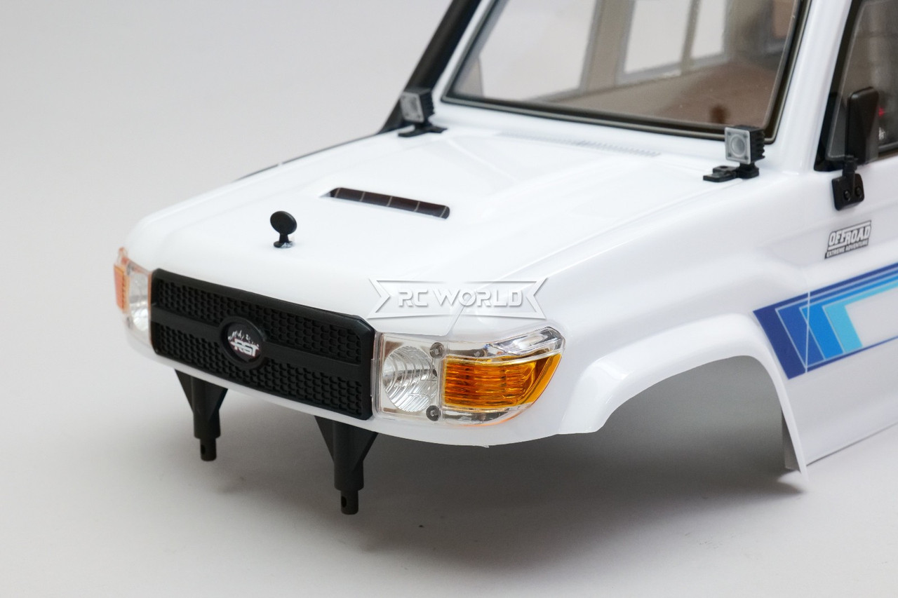 RC 1/10 Truck Body TOYOTA LAND CRUISER LC71 RESCUER *Finished