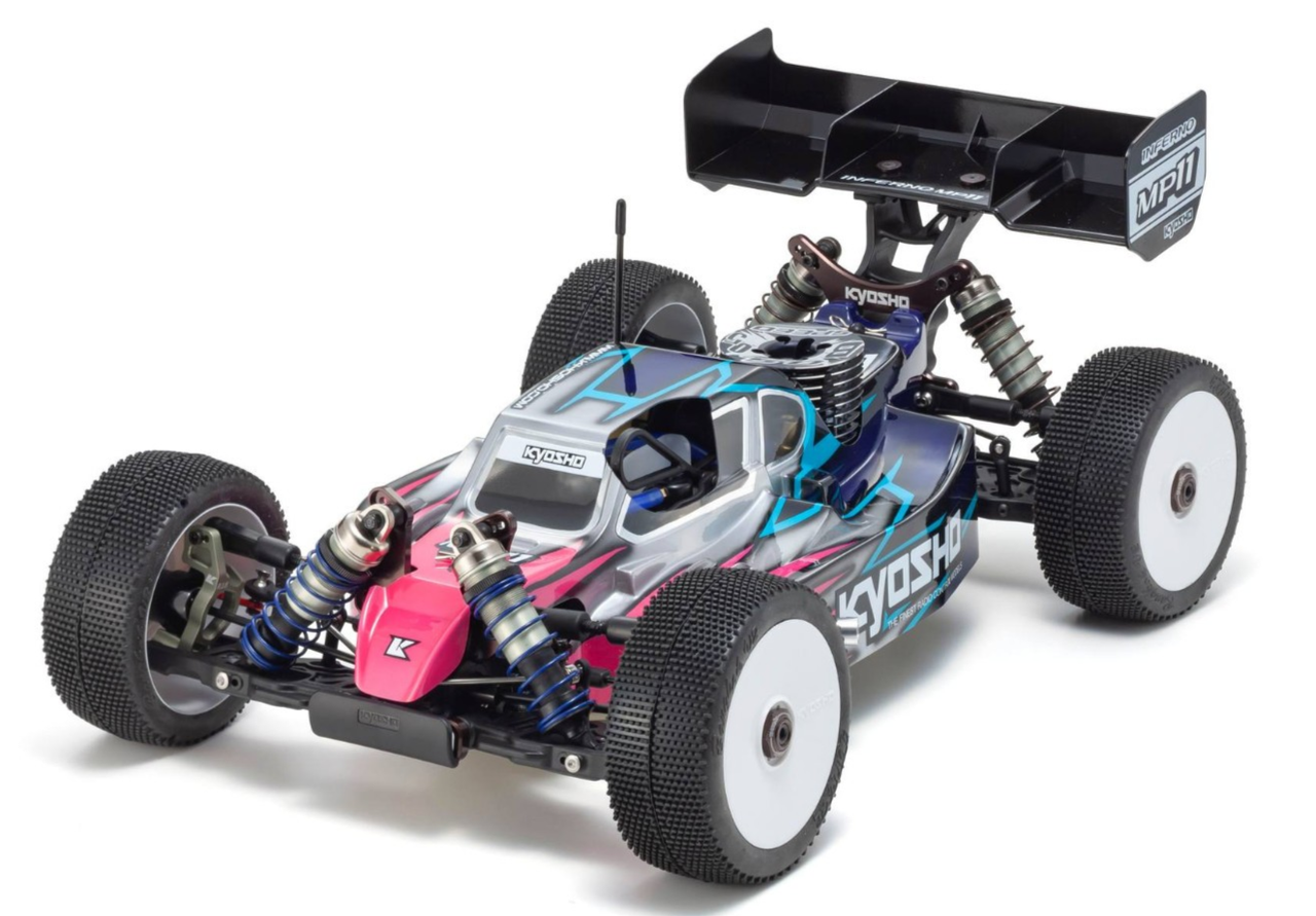 京商 1/8 GP 4WD バギー Inferno MP777 シャーシ，NOVAROSSIエンジン