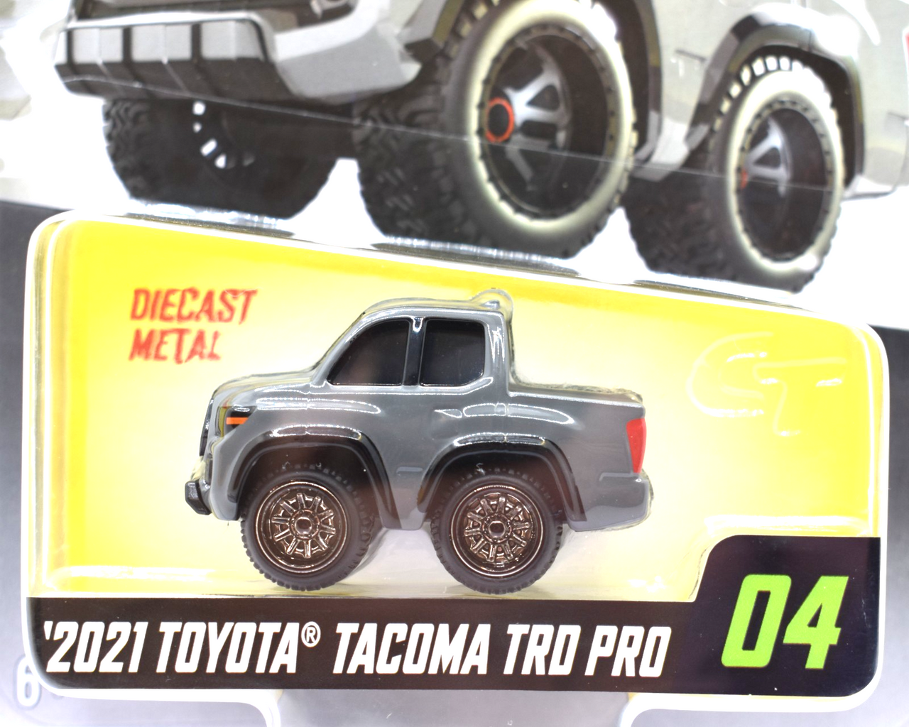 Car Tuned 1/64 Mainline 2021 TOYOTA TACOMA TRD 4X4 PICK UP Series 6