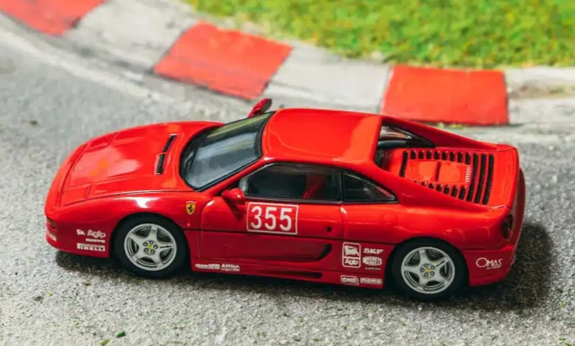 Tarmac Works 1/64 FERRARI 355 CHALLENGE Die Cast Model -RED-