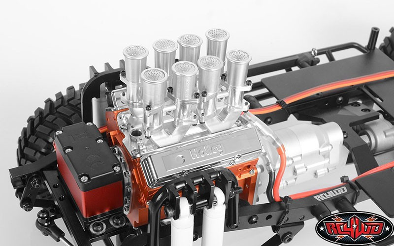 RC4WD 1/10 Scale 8 STACK INDUCTION SYSTEM System For V8 Engine