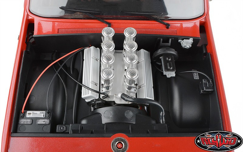 RC4WD 1/10 Scale 8 STACK INDUCTION SYSTEM System For V8 Engine
