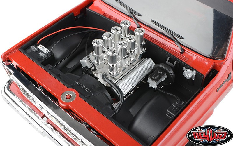 RC4WD 1/10 Scale 8 STACK INDUCTION SYSTEM System For V8 Engine