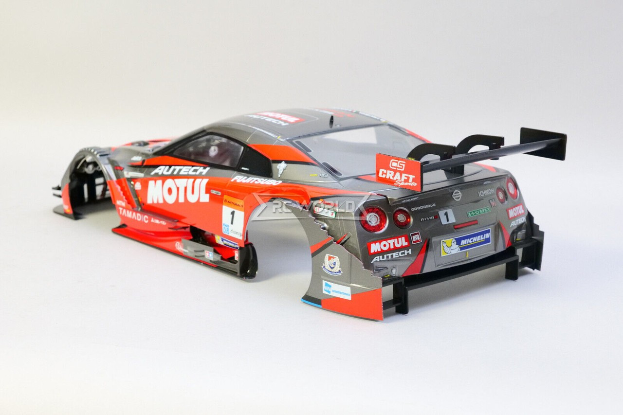 日産 MOTUL AUTECH GT-R NISMO R35 塗装済みボディ 【シリコーン