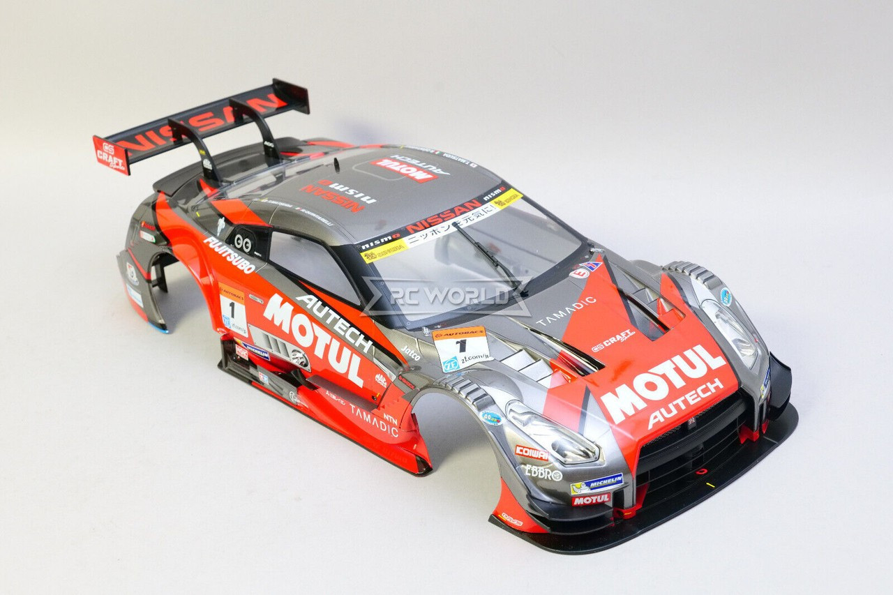 RC 1/10 BODY Shell NISSAN R35 NISMO GT-R MOTUL AUTECH Body