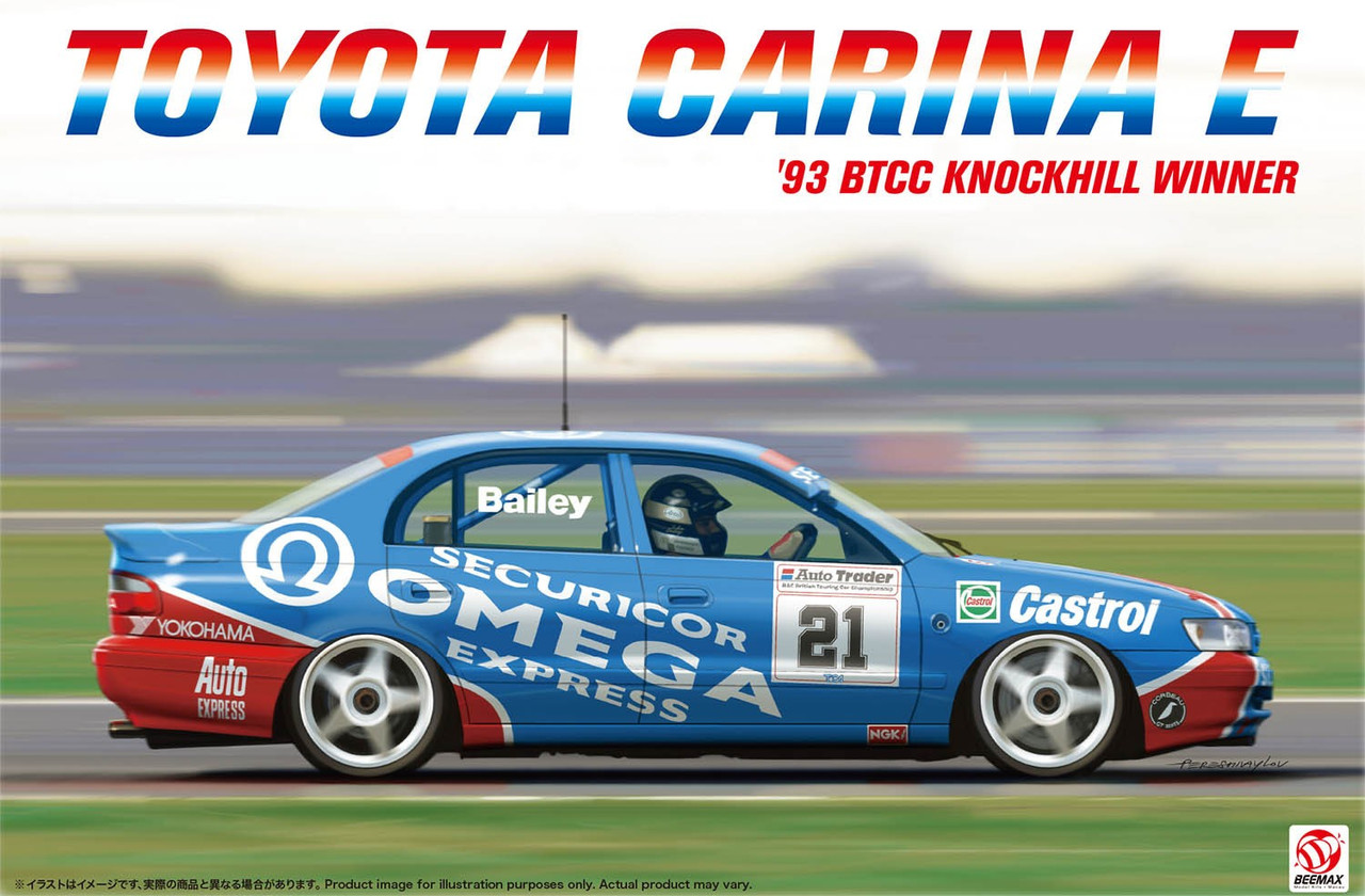 Platz 1/24 TOYOTA CARINA E BTCC Knockhill Winner 1993 Plastic