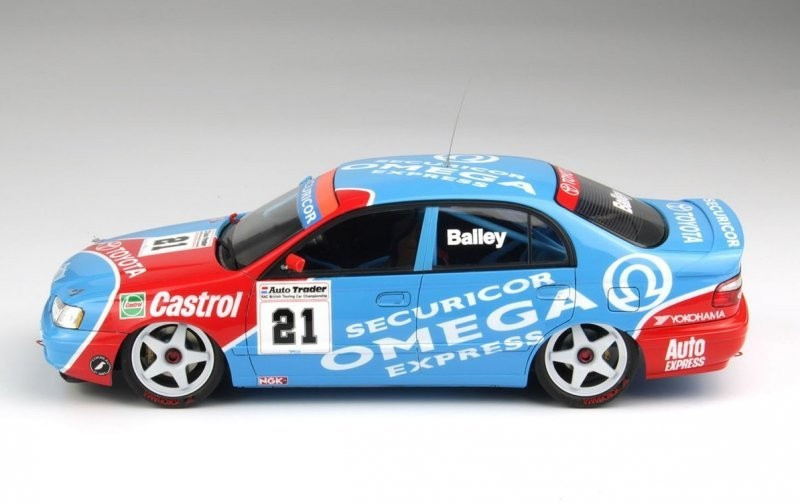 Platz 1/24 TOYOTA CARINA E BTCC Knockhill Winner 1993 Plastic