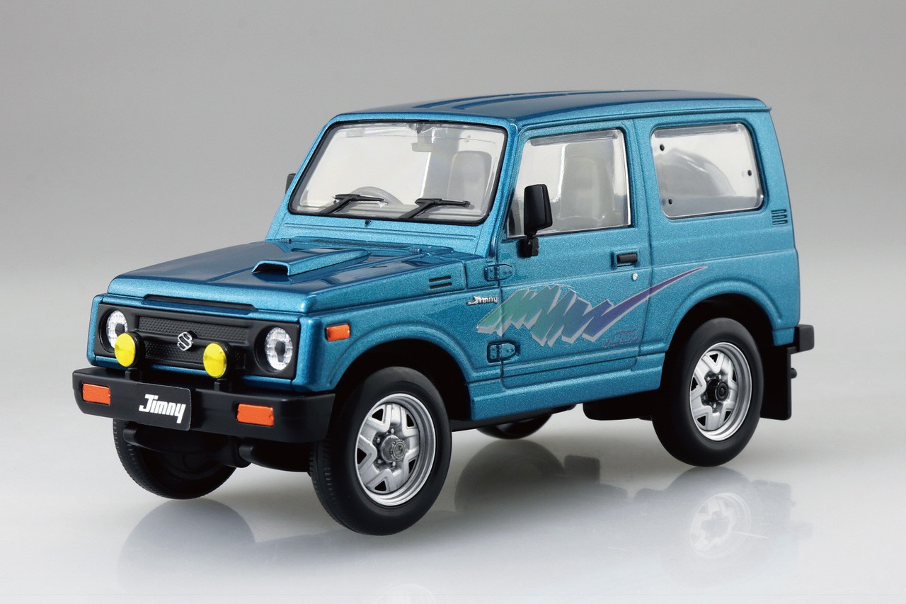 Aoshima 1/32 SUZUKI JIMNY JA11 Model Kit *BLUE*