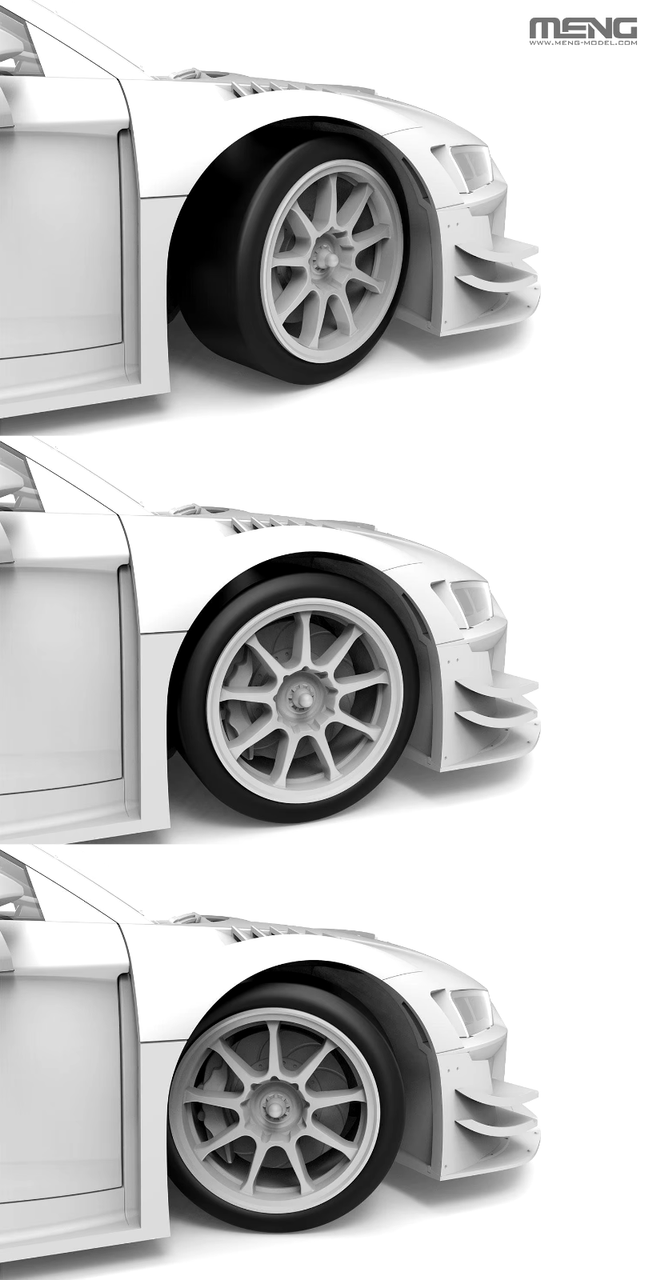 Meng 1/24 Audi R8 LMS GT3 EVO II Plastic Model Kit