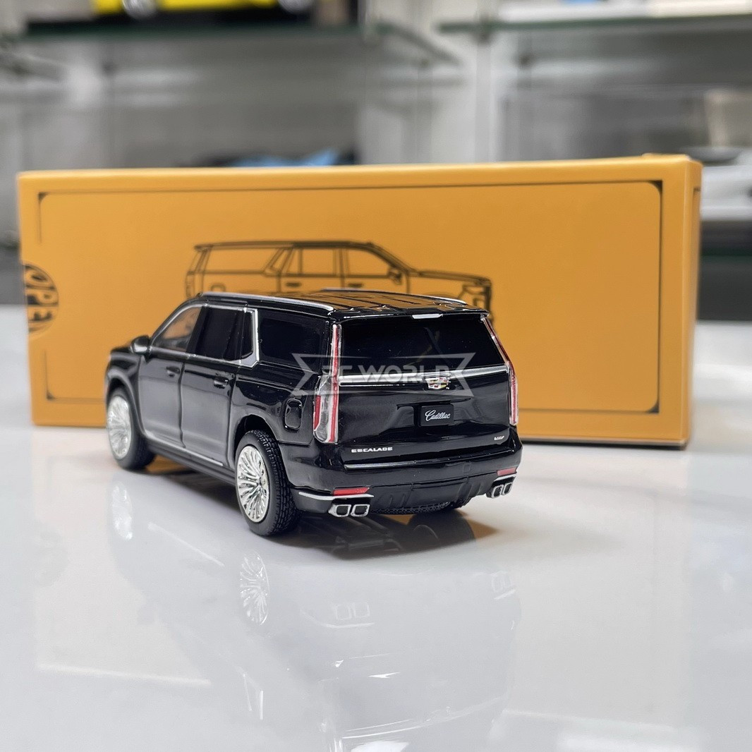 GCD 1/64 CADILLAC ESCALADE ESV Die Cast Truck -BLACK-