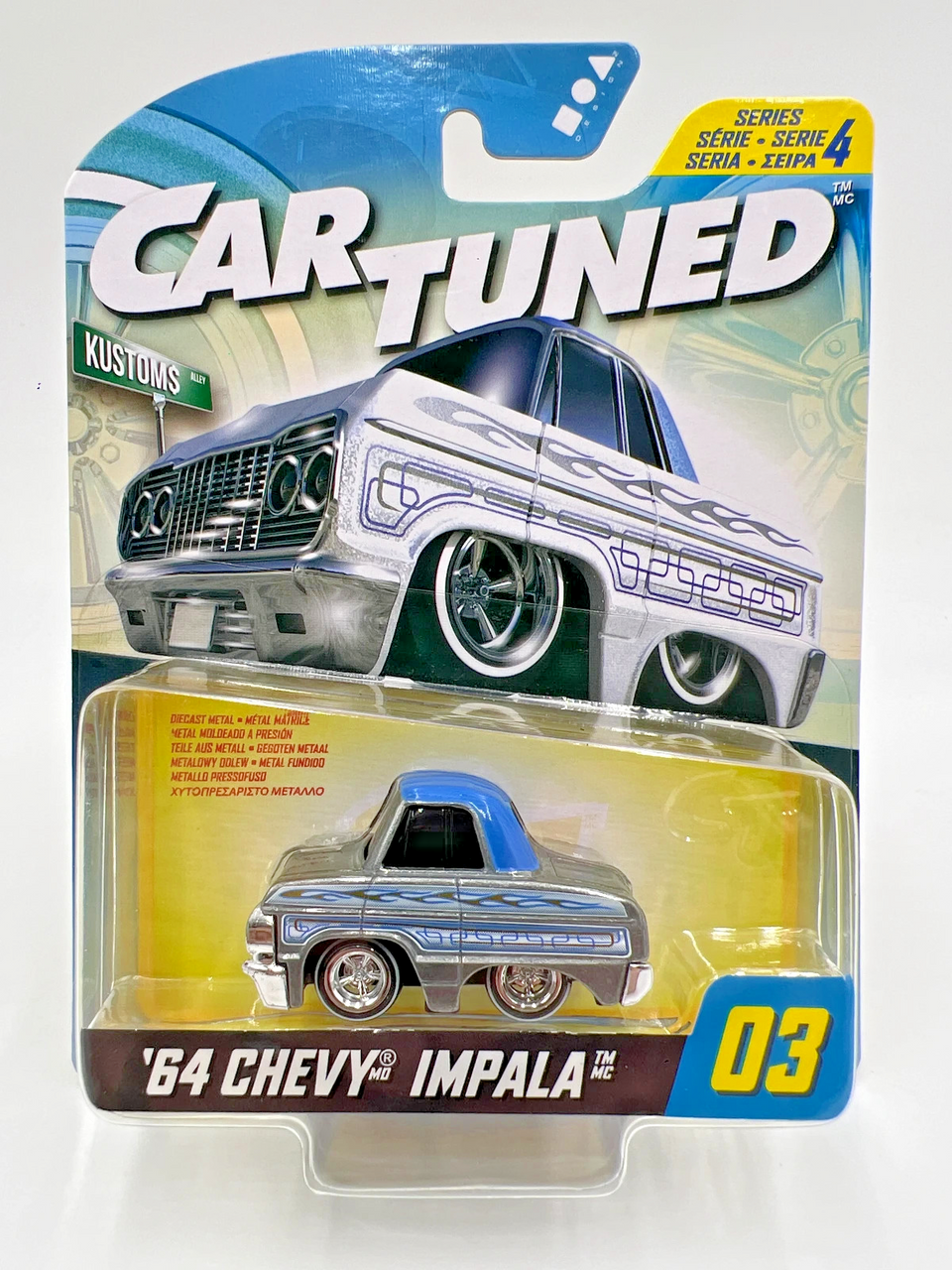 Car Series Tuned TUNED CAR CHEVY 1⁄64 Chevy Impala '64 1:64