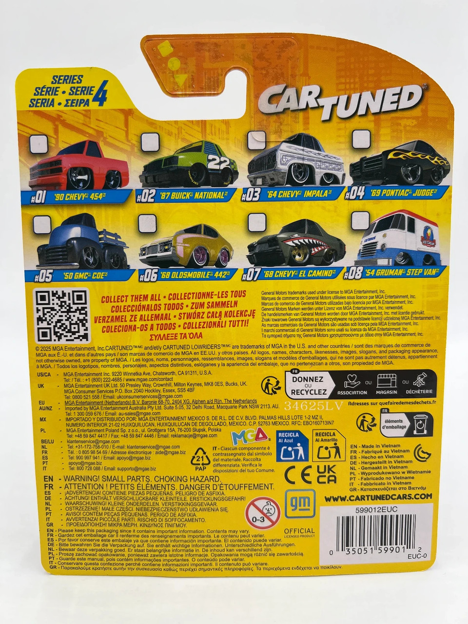 Car Tuned 1/64 1968 CHEVY EL CAMINO Series 4 Diecast Car -GREEN-