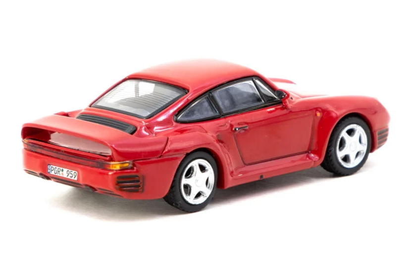 Tarmac 1/64 PORSCHE 959 Die Cast Model Car -RED-