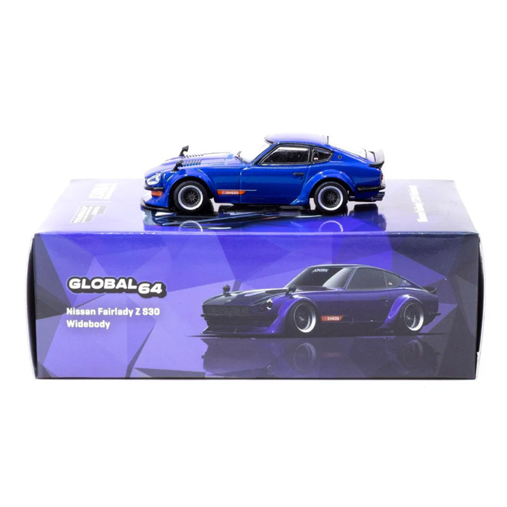Tarmac 1/64 NISSAN FAIRLADY Z S30 Widebody JON SIBAL Die cast