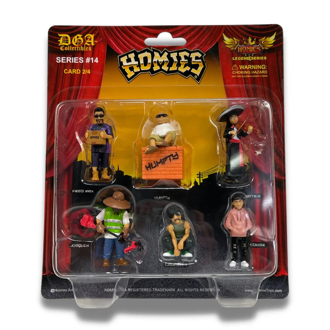HOMIES ローライダー　入手困難 DGA 1/24 HOMIES SERIES 14 Low Rider FIGURES 6-Pack #20399 (2/4)