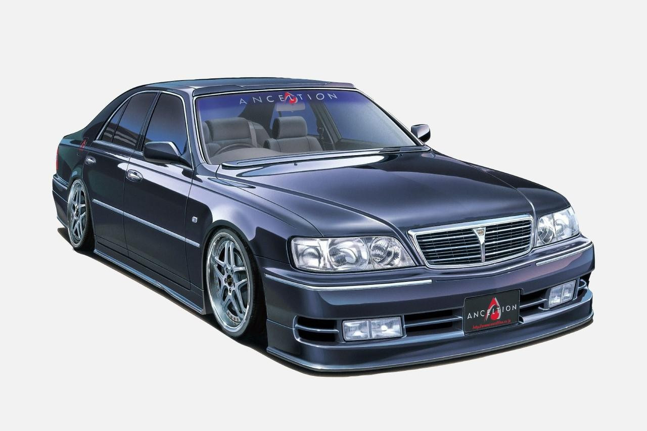 Cima Y33 スーパーヴィップ 1/24 Aoshima 1/24 NISSAN ANCELTION Y33 CIMA Plastic Model Kit