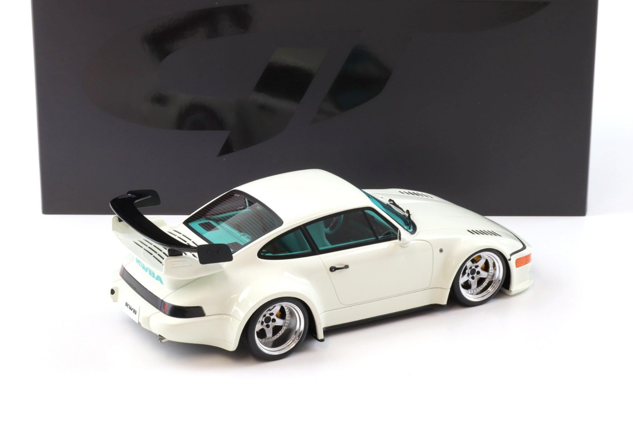 1/18 PORSCHE 911 Slant Nose RWB Model Car -WHITE-
