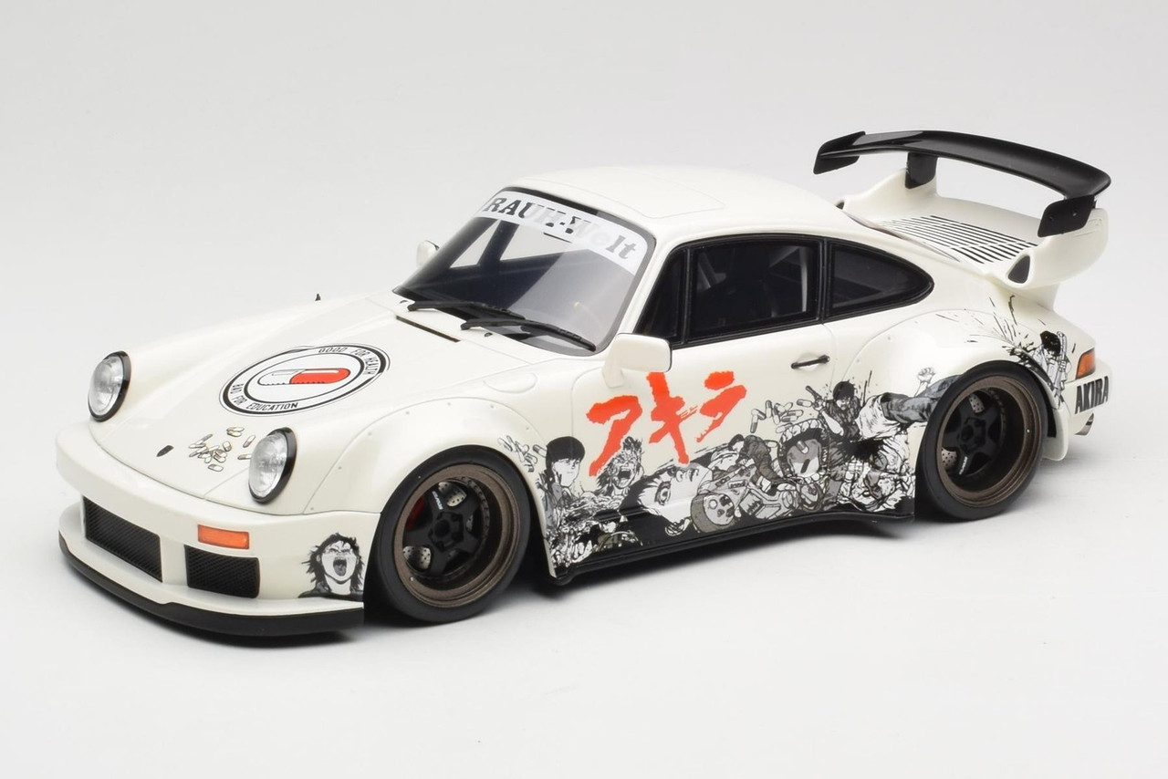 1/18 ポルシェ 911 (993) RWB Rauh-Welt ホワイト Porsche 911 RWB Type 993 Rauh-Welt Osechi G2.2 Sidney Hoffmann