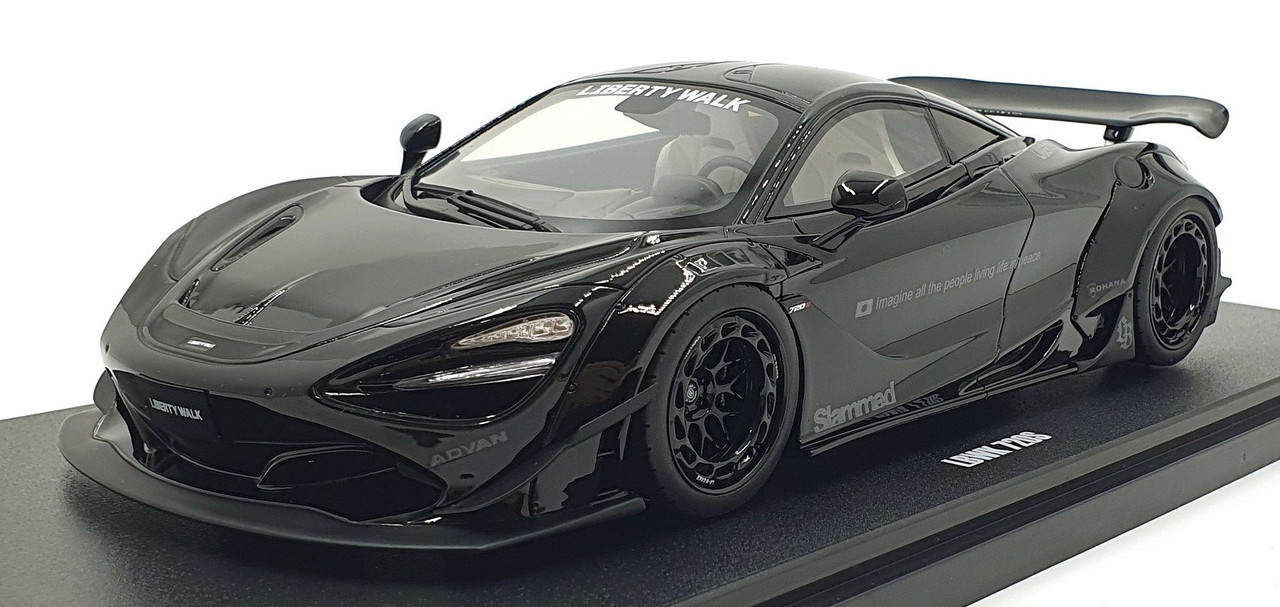 1/18 MCLAREN 720S LB WORKS Model Car -BLACK-