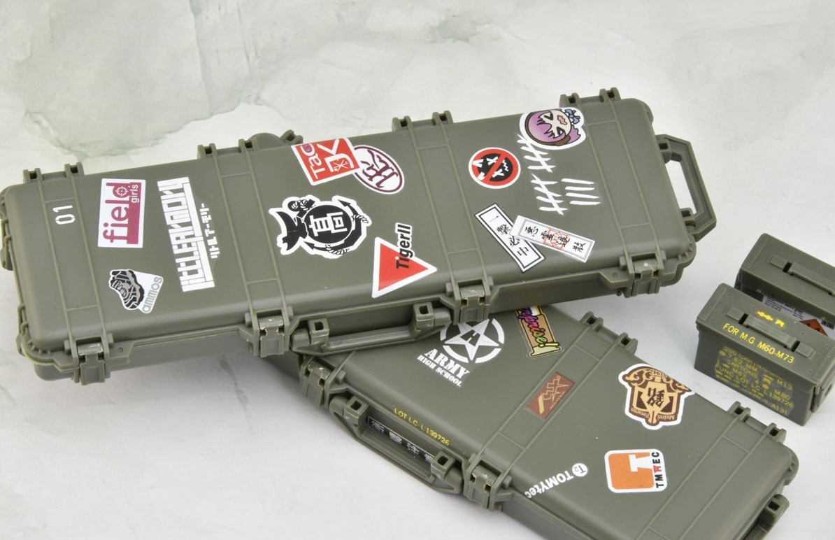 TomyTec Little Armory 1/12 MILITARY HARD CASE C2 LD050 Plastic