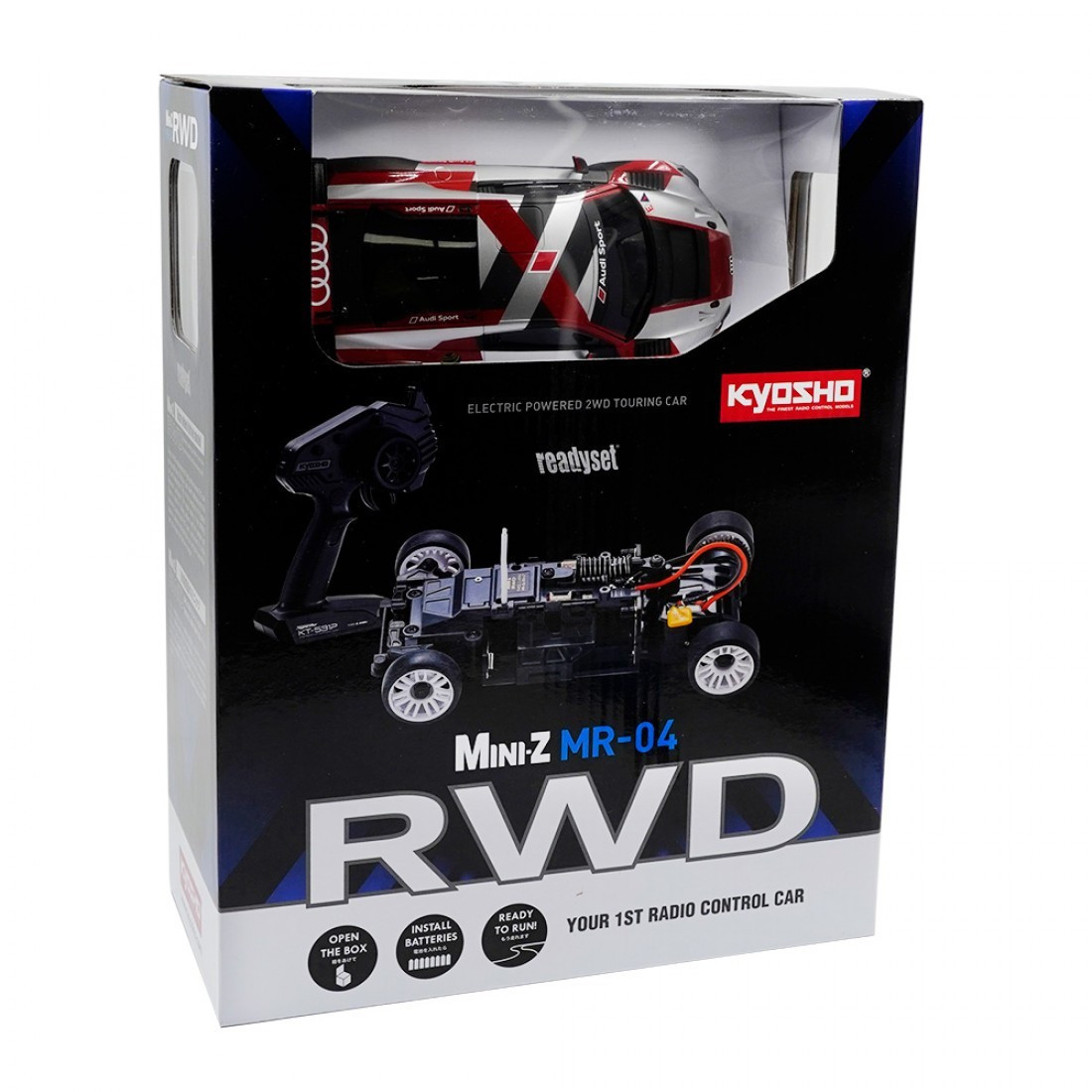 Kyosho RC Mini Z AUDI R8 LMS 2016 Racing MR-04 RWD -RTR- #32357RGB