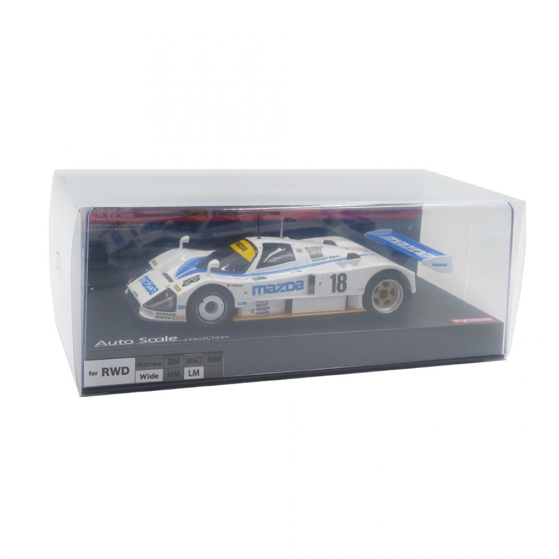 Kyosho RC Mini Z MAZDA 787B #18 LM 1991 BODY SHELL #MZP344MA