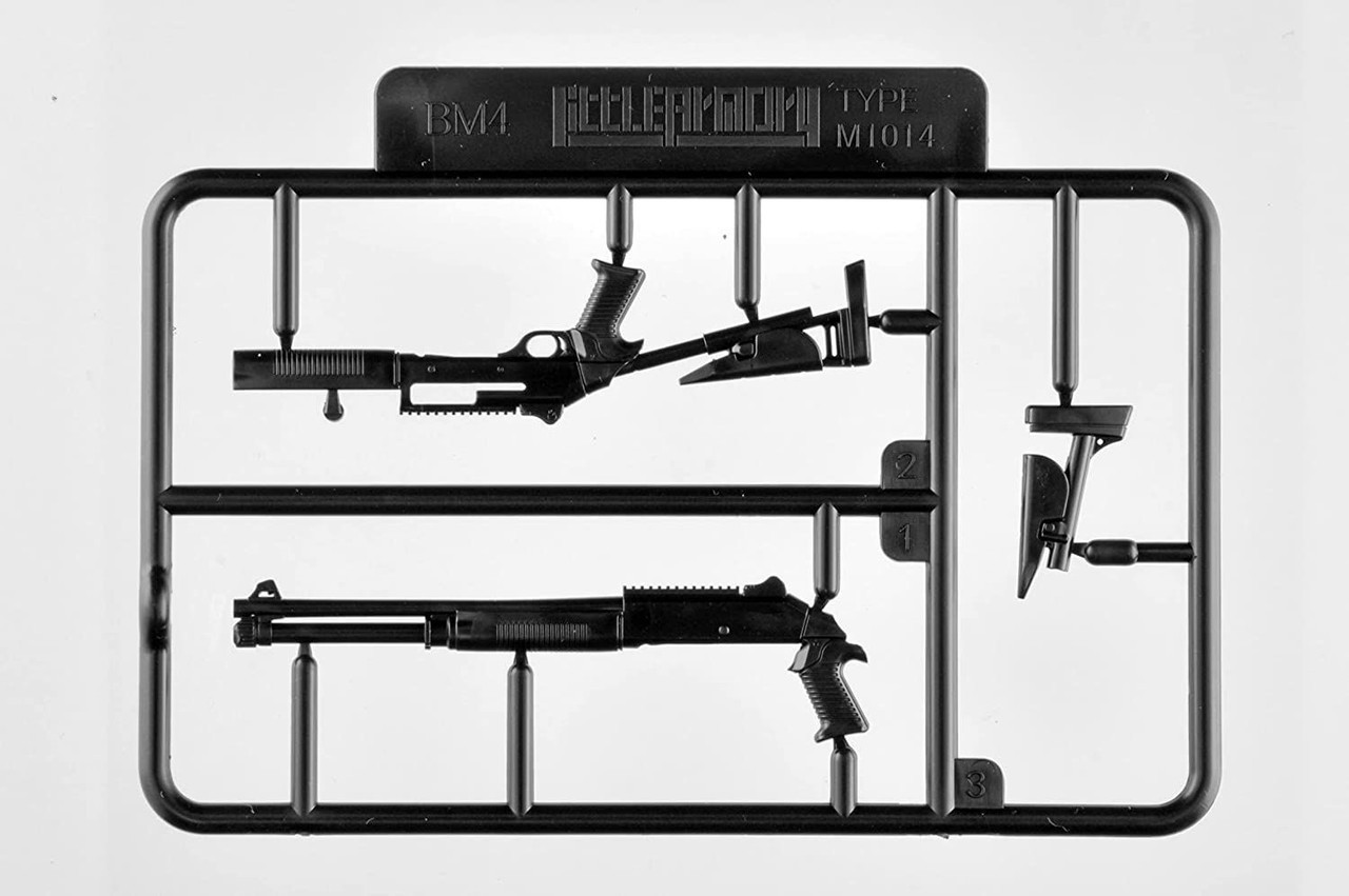 TomyTec Little Armory 1/12 LABC04 SHOTGUN Rifle Plastic Model Kit