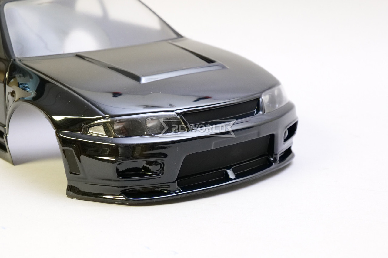 Nissan Skyline R33 1/10 RC Clear Body Shell 257mm Drift Touring Car