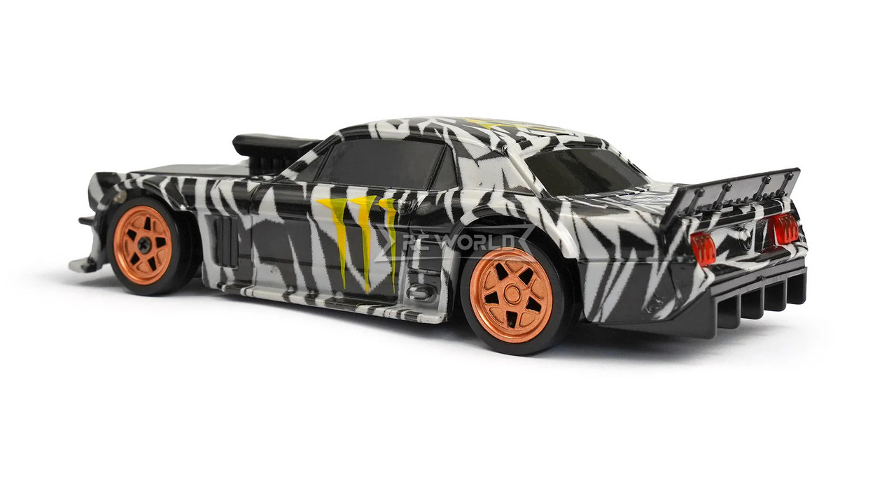 RC Car 1/43 Drift FORD MUSTANG Gymkhana Ken Block AWD W/ GYRO +