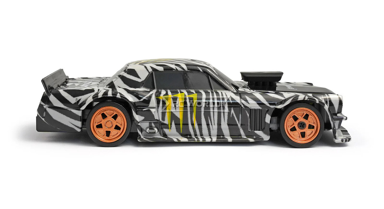 RC Car 1/43 Drift FORD MUSTANG Gymkhana Ken Block AWD W/ GYRO +