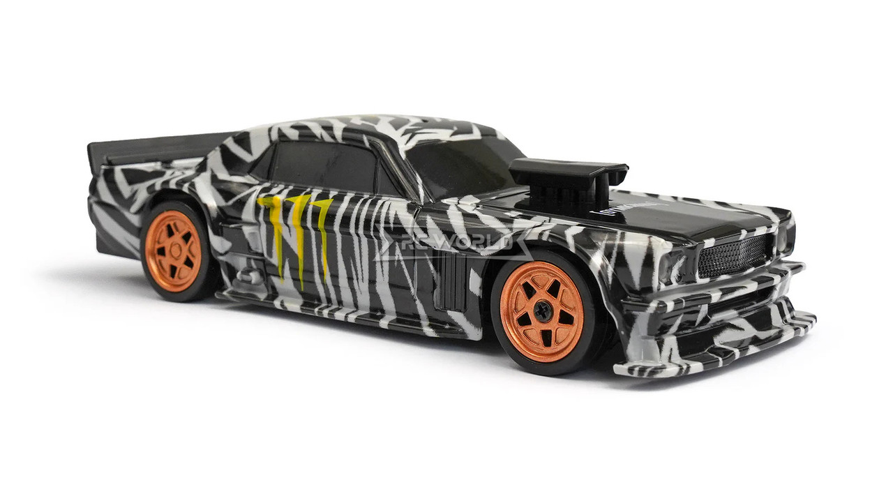 RC Car 1/43 Drift FORD MUSTANG Gymkhana Ken Block AWD W/ GYRO +