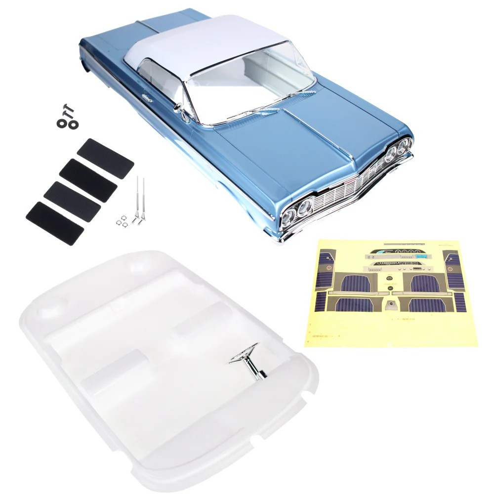 1/10 RC Car BODY 1964 Chevy IMPALA Low Rider *FINISHED* -LIGHT
