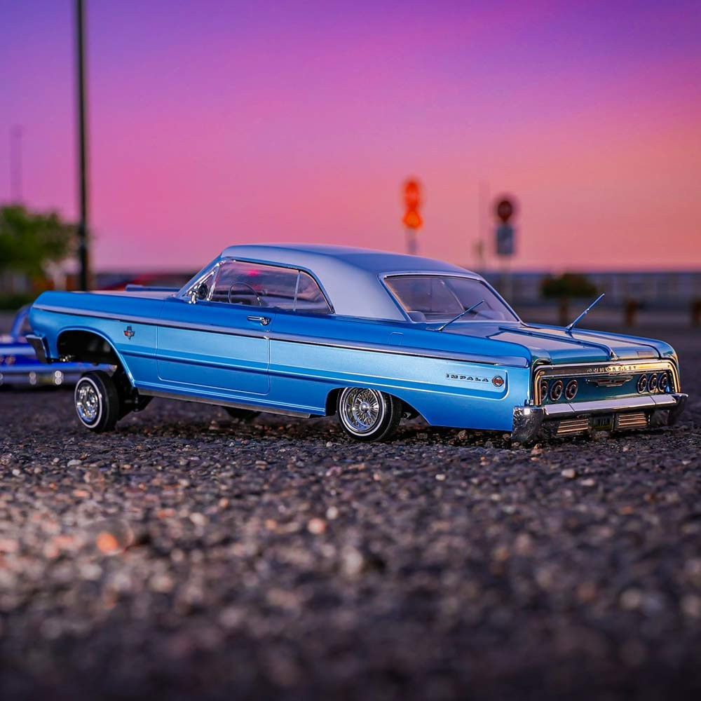 1/10 RC Car BODY 1964 Chevy IMPALA Low Rider *FINISHED* -LIGHT