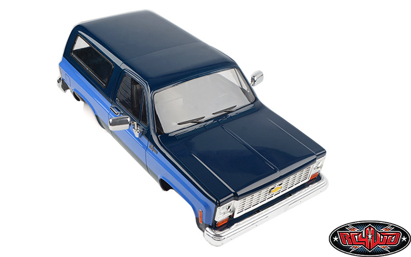 RC4WD CHEVY BLAZER K10 Hard Body -NAVY/BLUE- Z-B0272