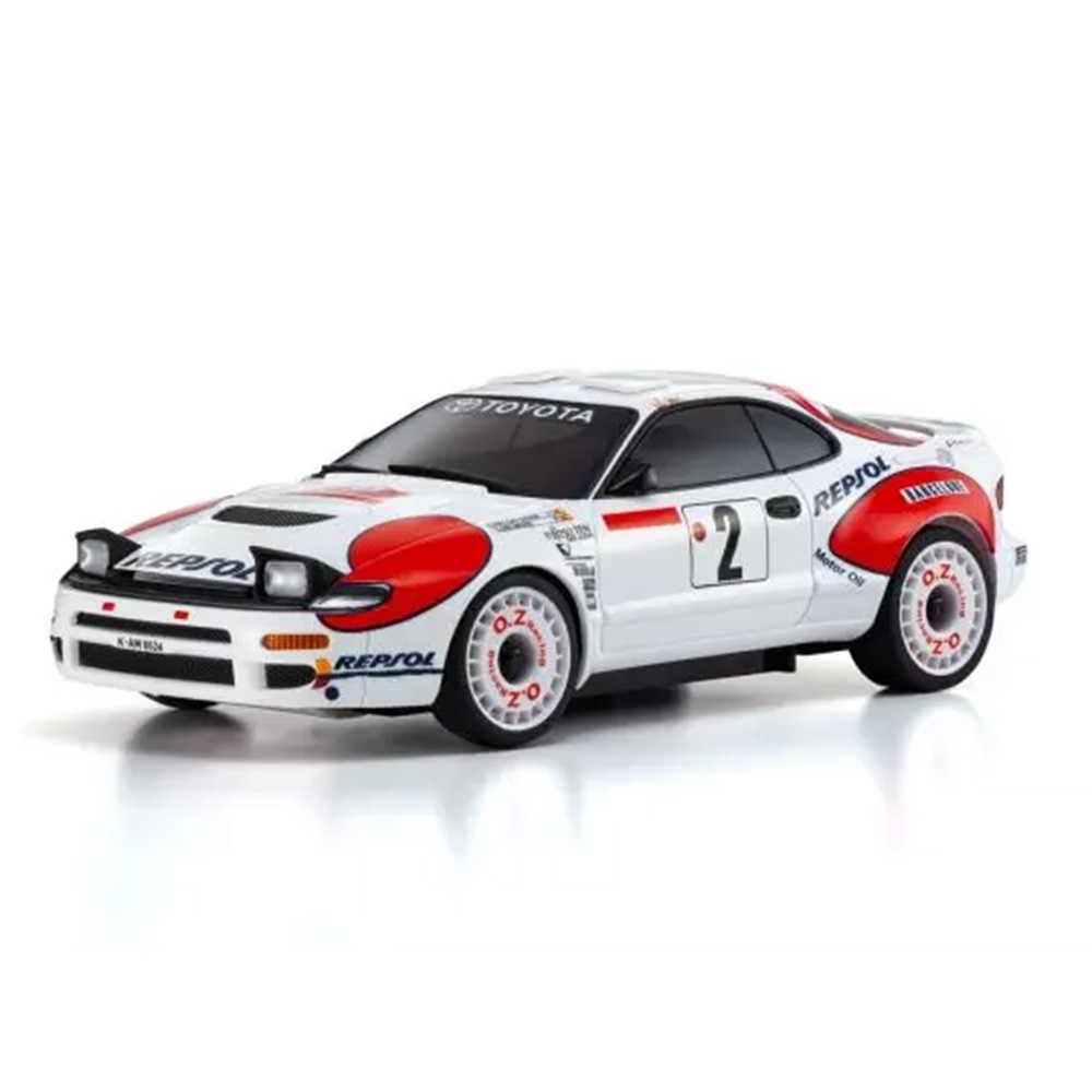 Kyosho RC Mini Z 1992 TOYOTA CELICA TURBO #2 BODY SHELL #MZP481CS