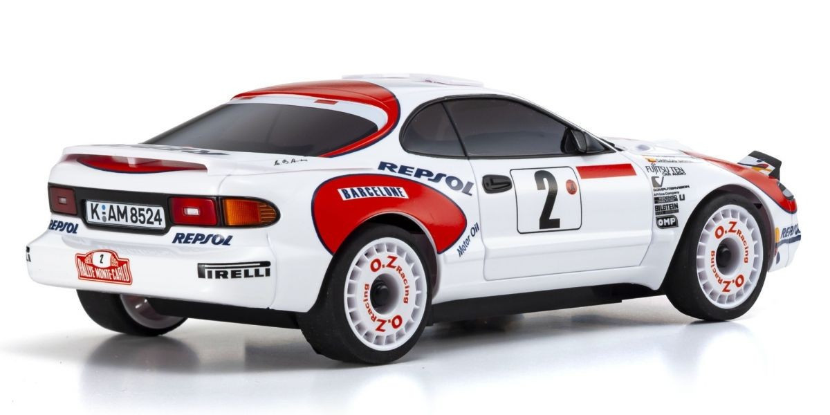ミニッツ トヨタ セリカ GT-FOURターボ4WD WRC 1992 Kyosho RC Mini Z 1992 TOYOTA CELICA AWD WRC #2 Carlos Sainz -RTR
