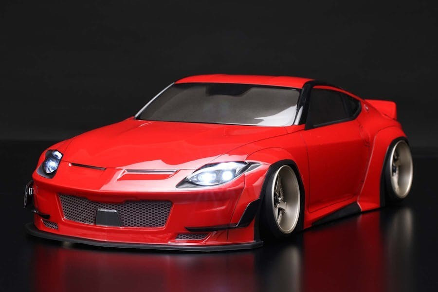 Yokomo 1/10 RC NISSAN FAIRLADY Z RZ34 RWD Drift w/ Gyro -RTR- *RED* #