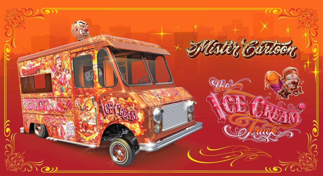Redcat 1/10 Mister Cartoon ICE CREAM TRUCK Low Rider RTR