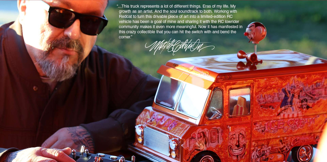 Redcat 1/10 Mister Cartoon ICE CREAM TRUCK Low Rider RTR