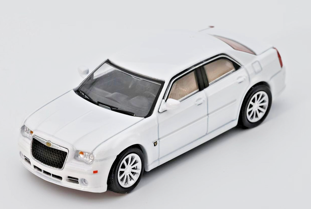 1/64 CHRYSLER 300C SRT86 Die Cast Car-GREY-