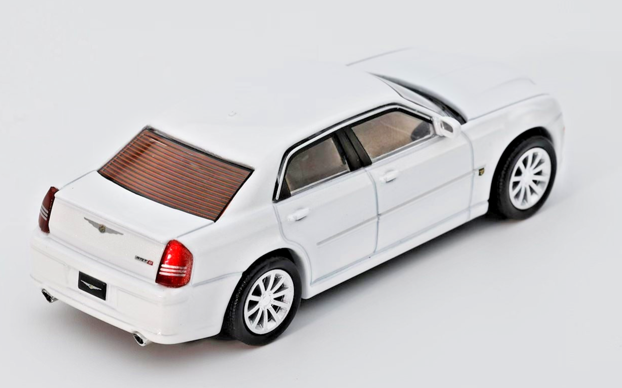 1/64 CHRYSLER 300C SRT86 Die Cast Car-GREY-