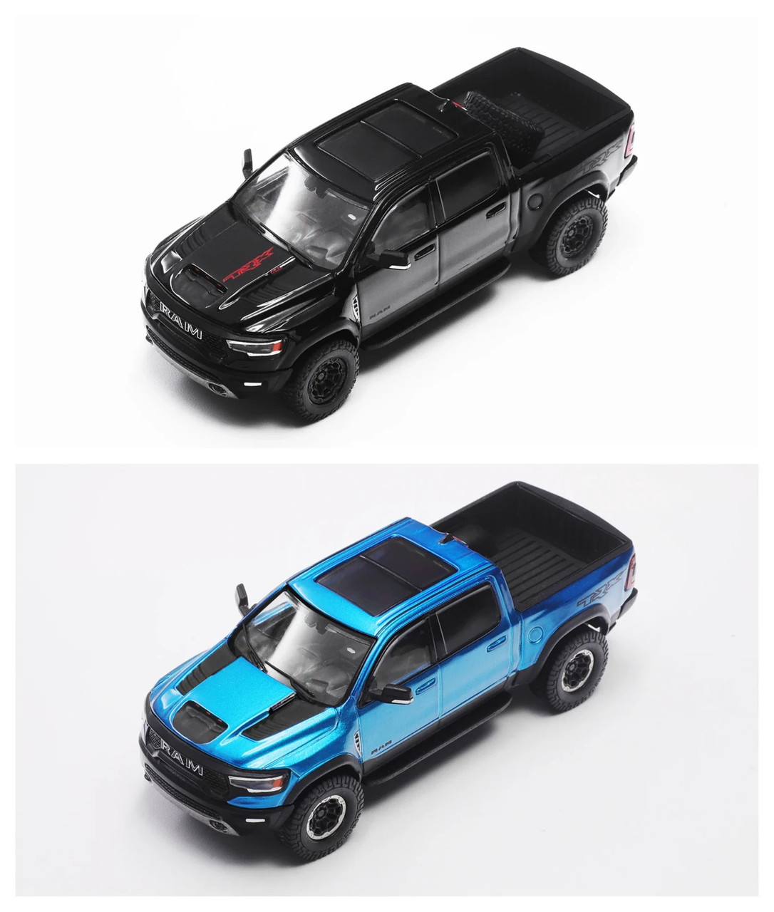 GCD 1/64 DODGE RAM TRX 1500 Pick Up TRUCK Die Cast -BLUE-
