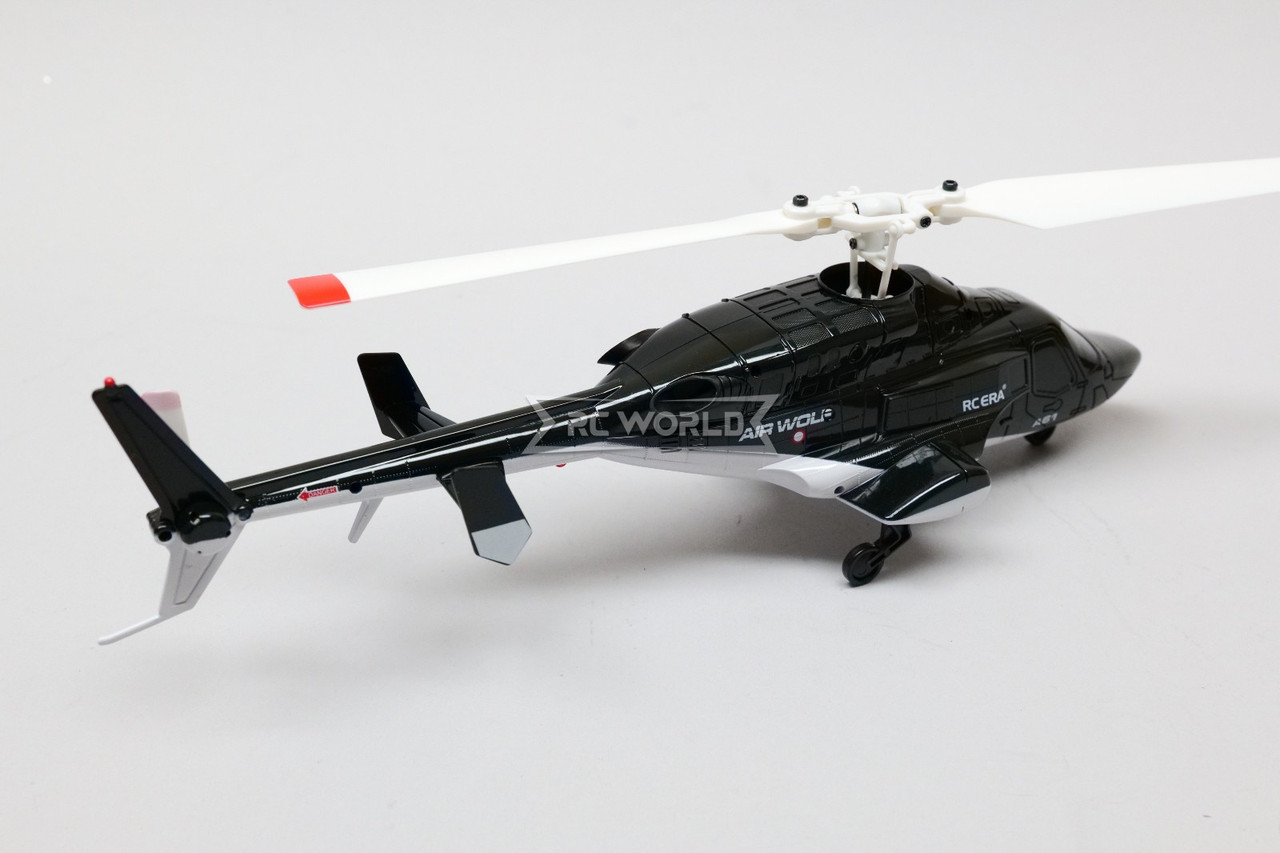 RC 1/53 HELICOPTER Bell 222 AIRWOLF W/ Gyro W/ Optical Flow 2.4ghz