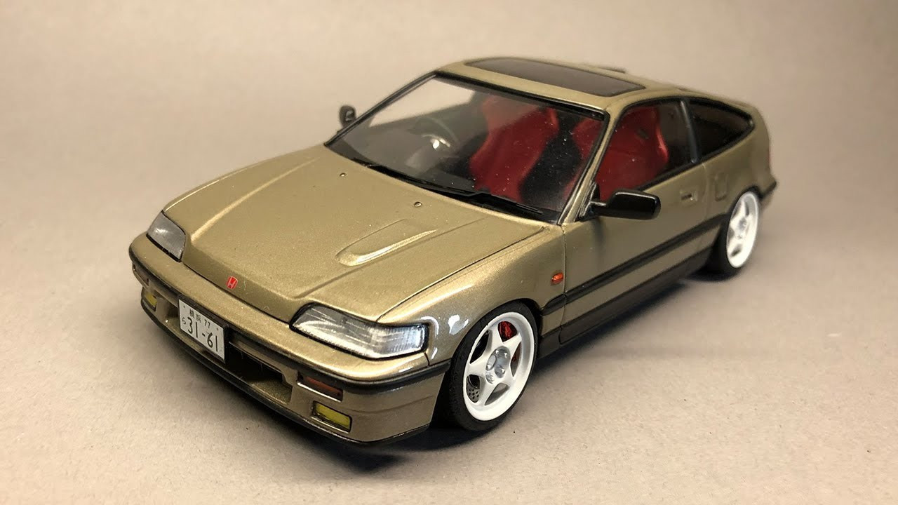 Fujimi 1/24 Honda CRX CR-X SI Plastic Model Kit