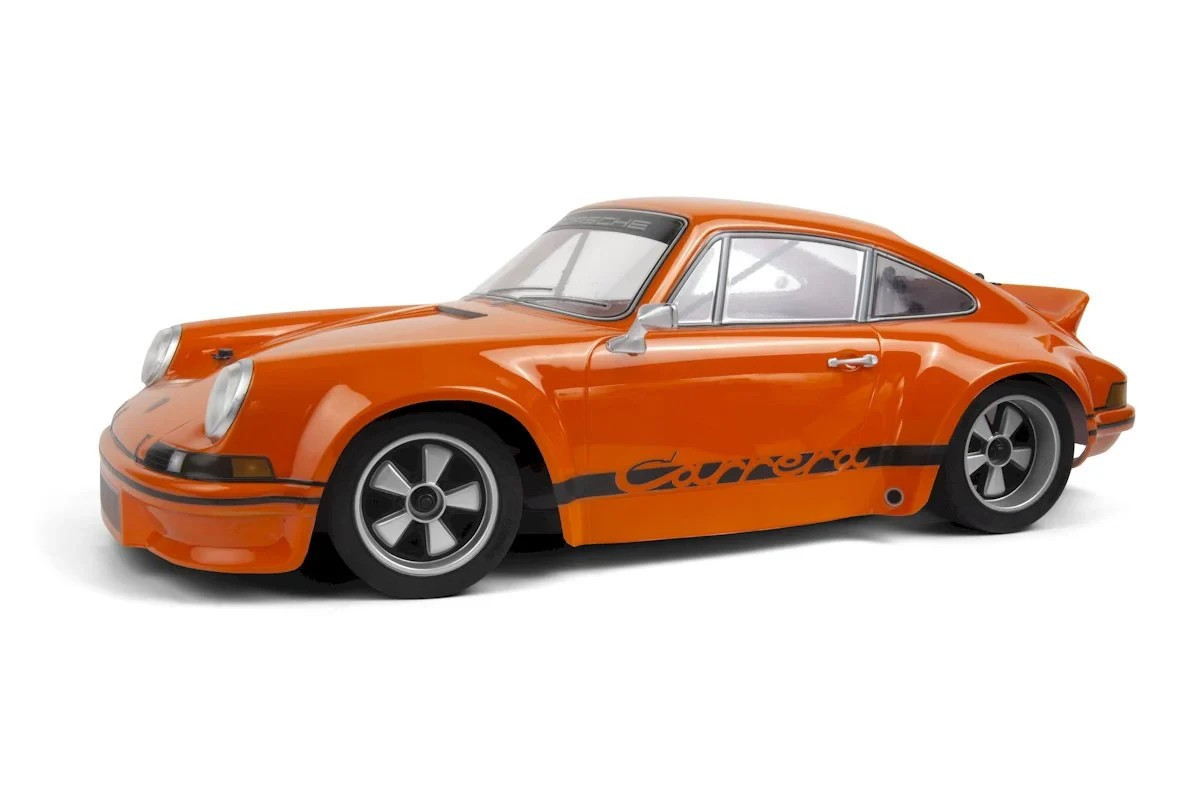 HPI 1/10 RC Car BODY 1973 PORSCHE 911 Carrera -PAINTED- *ORANGE
