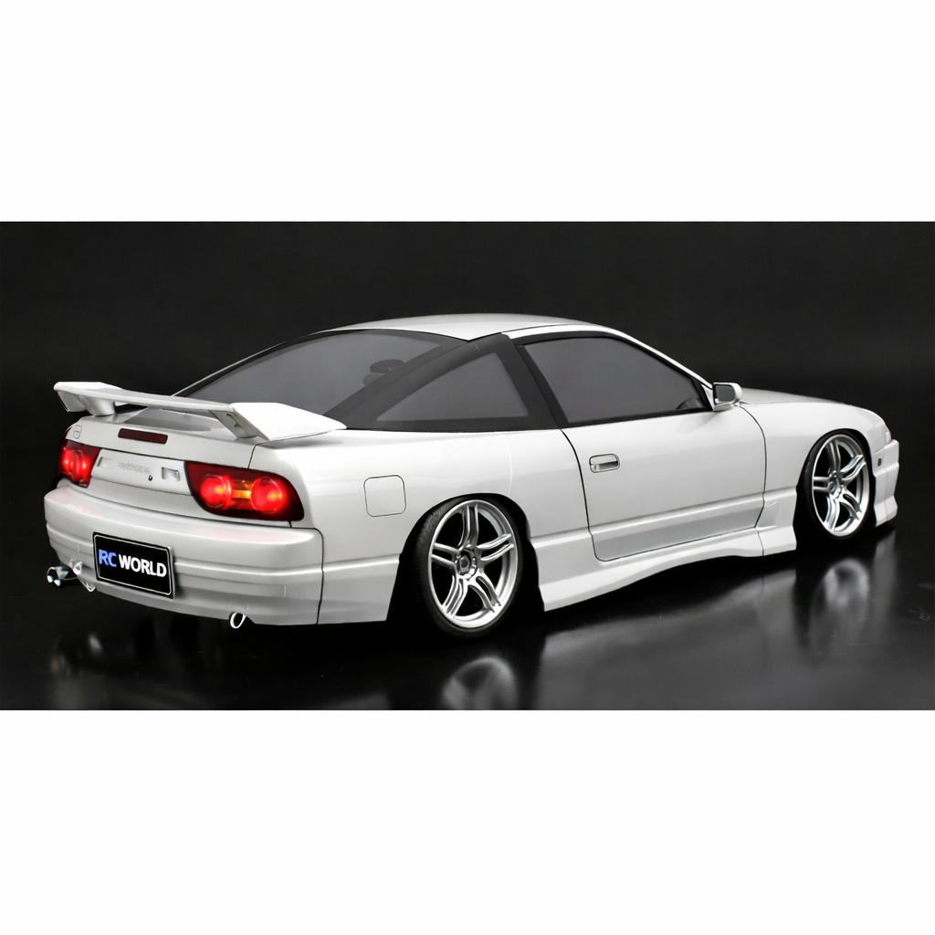 ABC 1/10 RC Car Body NISSAN 180SX -CLEAR- #67137