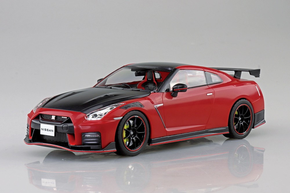 Aoshima 1/24 Snap NISSAN R35 SKYLINE GT-R Nismo 2022 Model Kit -RED-