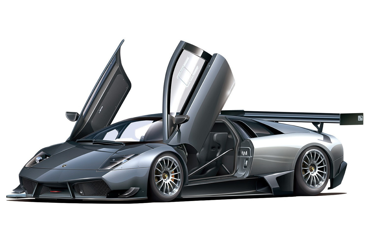 Aoshima 1/24 The Super Car 2010 Lamborghini Murcielago R-SV
